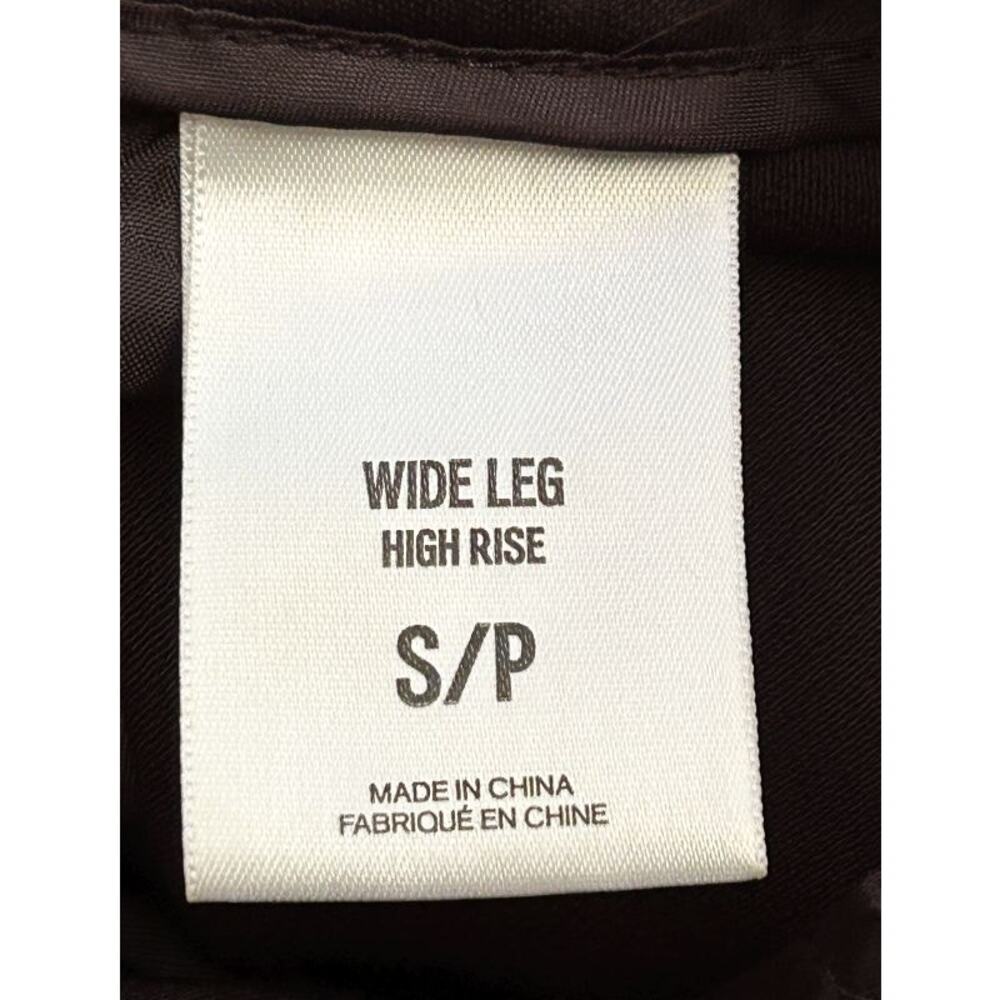 Express High-Rise Wide Leg Black Dress Pants Small - Picture 9 of 10